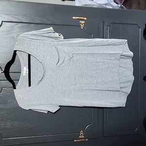 Gray shirt with pocket